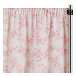 Dusty Rose Portofino Curtain Panel w/ 4