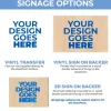 3D Wood Storefront Pop-Up Display – 8ft Wide (Style A) | Customizable — FORMA™