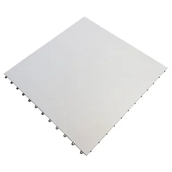 Ebony/Ivory Oak Finish Snaplock Dance Floor Set - Easy Assembly, Portable with Edging & Transport Cart! - 36