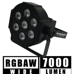 Economy 5 in 1 Flat LED Par - 4 Pack w/ Carrying Bag