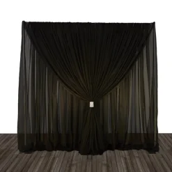 Economy 1 Panel Tone on Tone Curtain Backdrop 8ft Tall