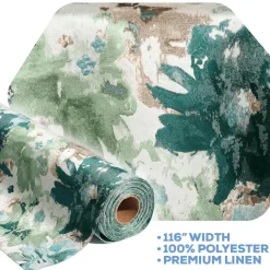 Emerald Florence by the Yard - 116" Width