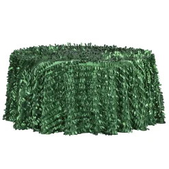 Emerald Green - Gatsby Designer Tablecloths by Eastern Mills - Many Size Options