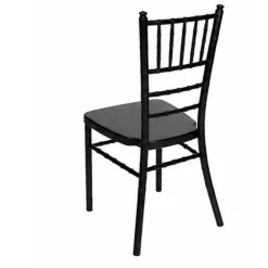 EnvyChair™ Elegant Aluminum Chiavari Chair - Black