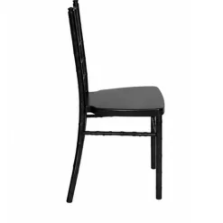 EnvyChair™ Elegant Aluminum Chiavari Chair - Black