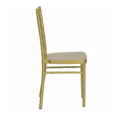 EnvyChair™ Elegant Aluminum Chiavari Chair - Gold