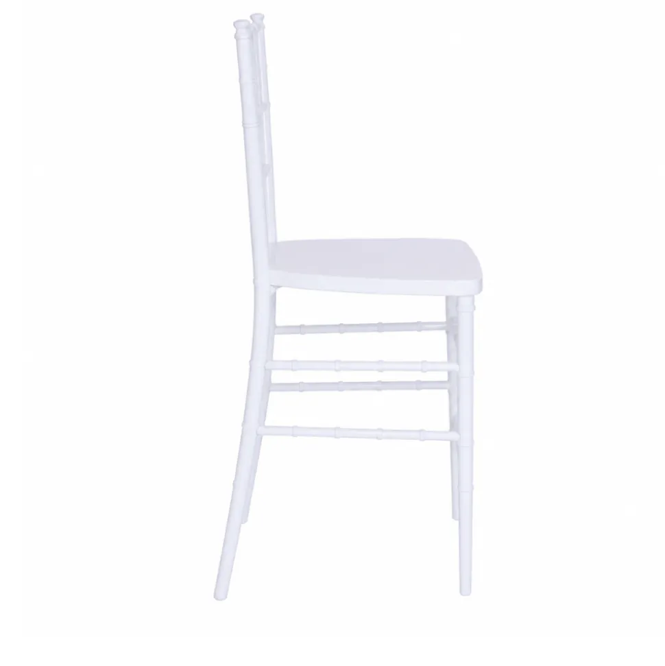 EnvyChair™ Elegant Chiavari Bar Stool - White