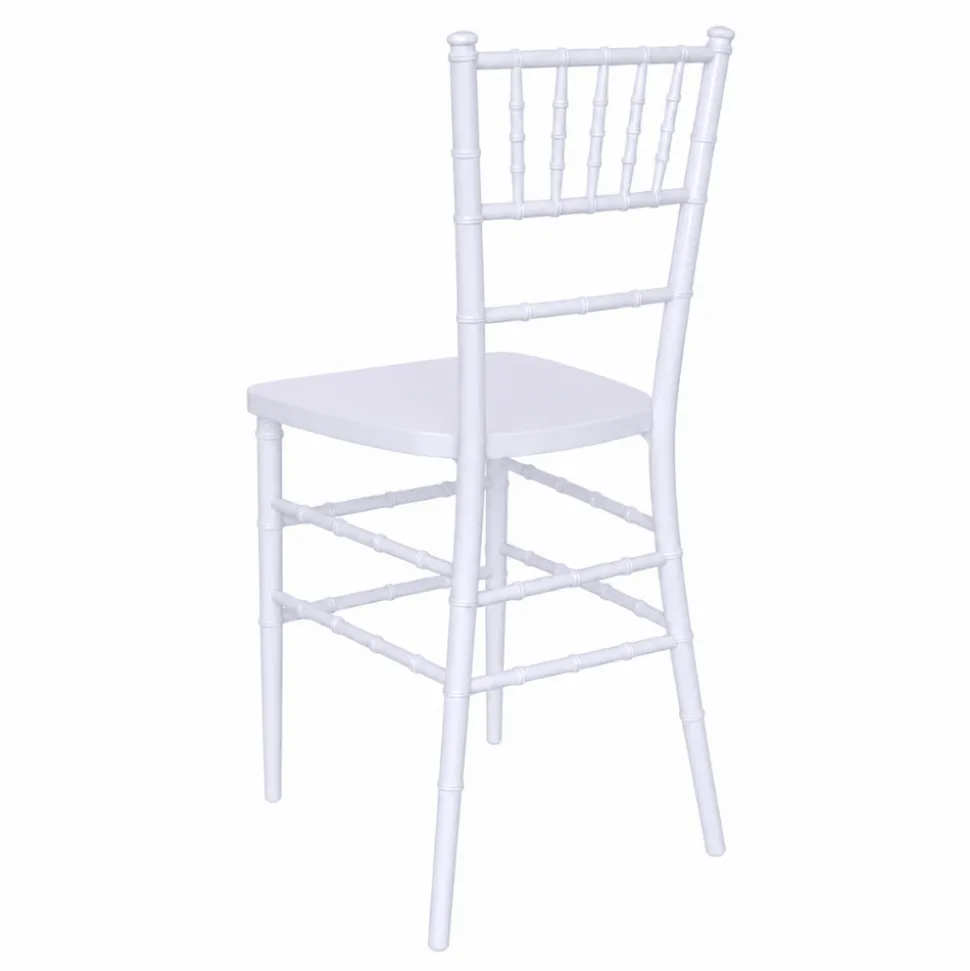 EnvyChair™ Elegant Chiavari Bar Stool - White