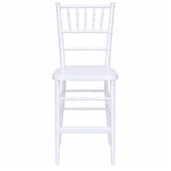 EnvyChair™ Elegant Chiavari Bar Stool - White