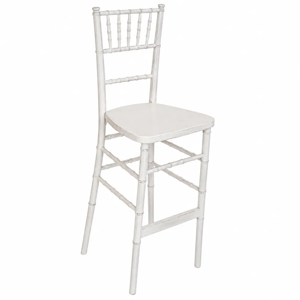 EnvyChair™ Elegant Chiavari Bar Stool - Limewash