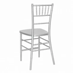 EnvyChair™ Elegant Chiavari Bar Stool - Silver