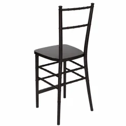 EnvyChair™ Elegant Chiavari Bar Stool - Mahogany