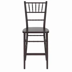 EnvyChair™ Elegant Chiavari Bar Stool - Mahogany
