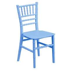 EnvyChair™ Elegant Kid's Chiavari Chair - Blue