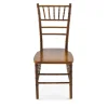 EnvyChair™ Elegant Wood Chiavari Chair - Light Fruitwood