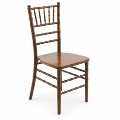 EnvyChair™ Elegant Wood Chiavari Chair - Light Fruitwood