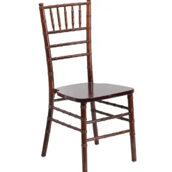 EnvyChair™ Elegant Wood Chiavari Chair - Fruit Wood