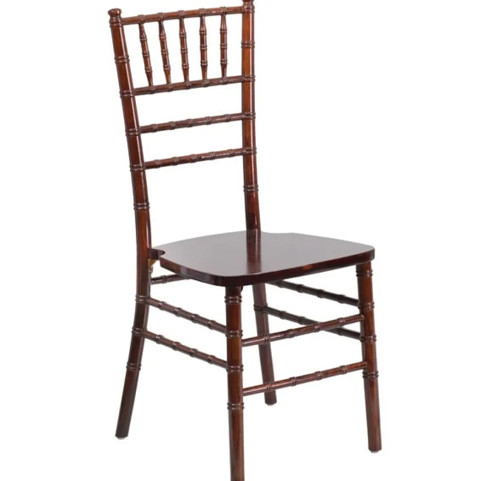 EnvyChair™ Elegant Wood Chiavari Chair - Fruit Wood