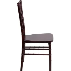 EnvyChair™ Elegant Wood Chiavari Chair - Mahogany