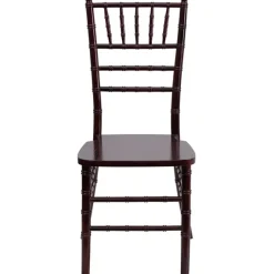 EnvyChair™ Elegant Wood Chiavari Chair - Mahogany