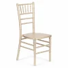 EnvyChair™ Elegant Wood Chiavari Chair - Champagne