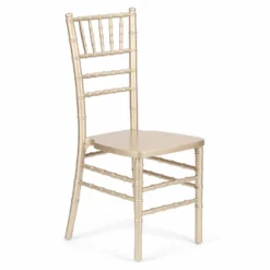EnvyChair™ Elegant Wood Chiavari Chair - Champagne