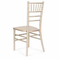 EnvyChair™ Elegant Wood Chiavari Chair - Champagne