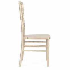 EnvyChair™ Elegant Wood Chiavari Chair - Champagne