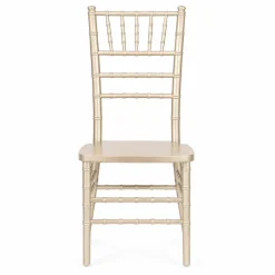 EnvyChair™ Elegant Wood Chiavari Chair - Champagne