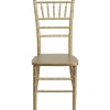 EnvyChair™ Elegant Wood Chiavari Chair - Gold