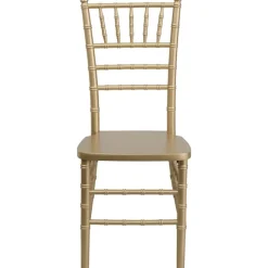 EnvyChair™ Elegant Wood Chiavari Chair - Gold