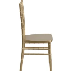 EnvyChair™ Elegant Wood Chiavari Chair - Gold