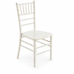 EnvyChair™ Elegant Wood Chiavari Chair - White Wash