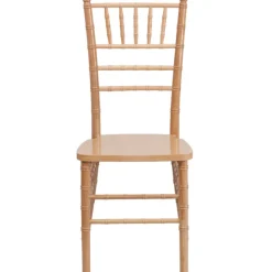 EnvyChair™ Elegant Wood Chiavari Chair - Natural Wood