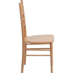 EnvyChair™ Elegant Wood Chiavari Chair - Natural Wood