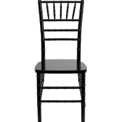 EnvyChair™ Elegant Wood Chiavari Chair - Black
