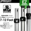 EZ Series - Adjustable Upright w/Slip-Lock (7ft-12ft)