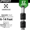 EZ Series - 3-Piece Adjustable Upright w/Slip-Lock (6ft-14ft) w/ Versatop™