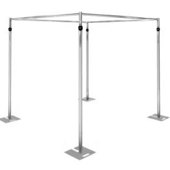 EZ Series 4-Post Canopy (Chuppah / Modern Mandap) - 7-12 Height