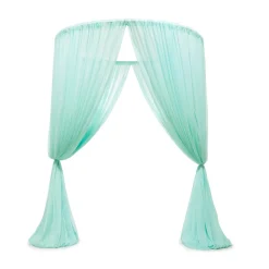 EZ Series Round 2-Post Canopy (Chuppah / Modern Mandap) - 7-12ft Height