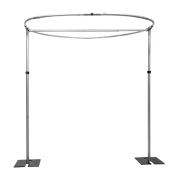EZ Series Round 2-Post Canopy (Chuppah / Modern Mandap) - 7-12ft Height