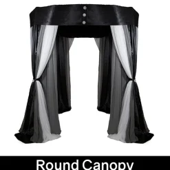 FABRIC ONLY! Modern Theme Pro-Designed Backdrop or 4 Post Canopy Kit - 6ft-10ft Tall