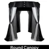 FABRIC ONLY! Modern Theme Pro-Designed Backdrop or 4 Post Canopy Kit - 6ft-14ft Tall