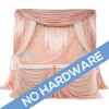 FABRIC ONLY! Romantic Theme Pro-Designed Backdrop or 4 Post Canopy Kit - 6-10ft Tall