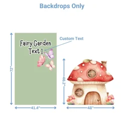 Fairy Garden Foam Core Birthday Backdrop Kit by PopScene™