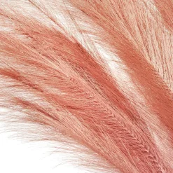 Faux Pampas Grass - 6 Stems - 48" Long - Dusty Rose