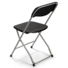Feather XT™ Aluminum Plastic Folding Chair - 450 lb Capacity - Black