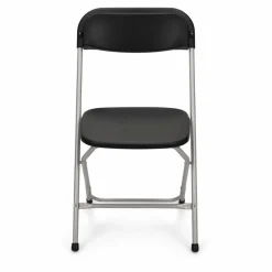 Feather XT™ Aluminum Plastic Folding Chair - 450 lb Capacity - Black