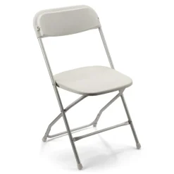 Feather XT™ Aluminum Plastic Folding Chair - 450 lb Capacity - White
