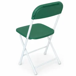 Feather XT™ Kid's Plastic Folding Chair - 220 lb Capacity - Green